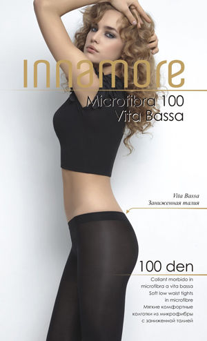 Колготки женские Innamore Microfibra 100 den с заниженной талией