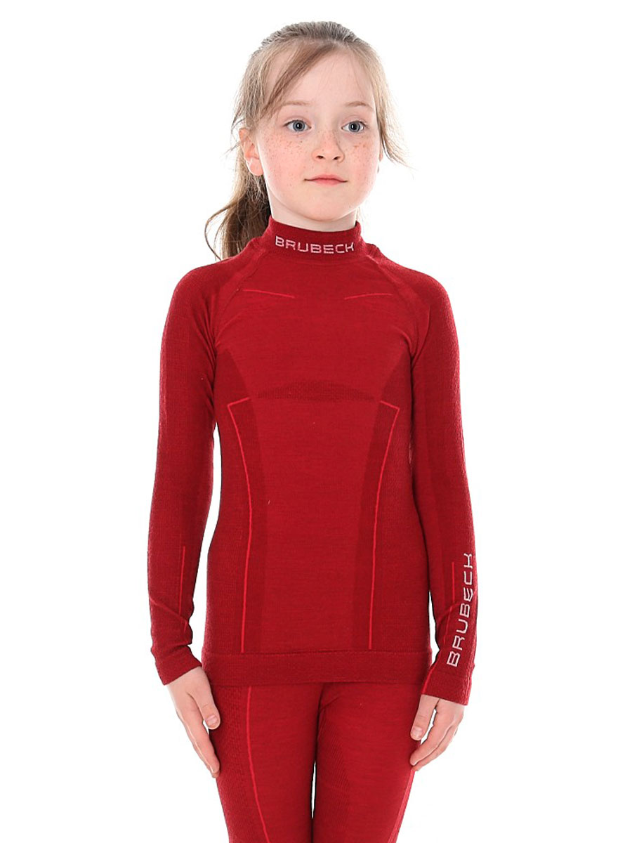 Brubeck Active Wool Термофутболка для девочки (подростковая) LS13690