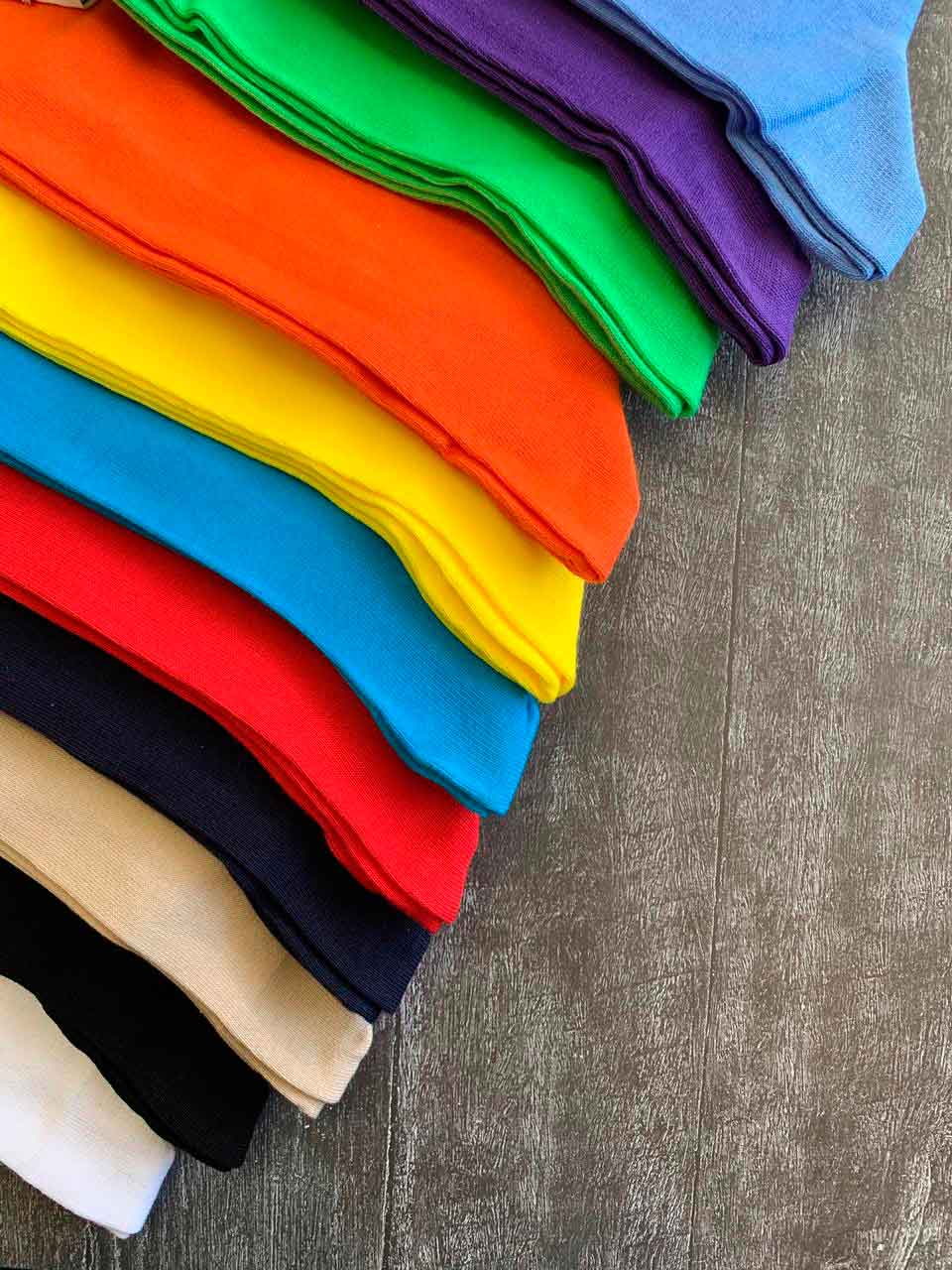 Носки цветные из хлопка К1