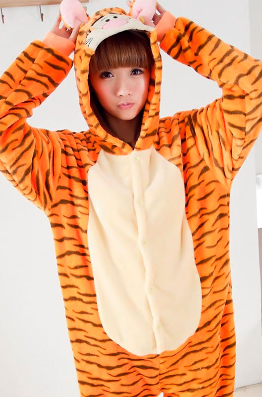 Детская пижама кигуруми Тигра
