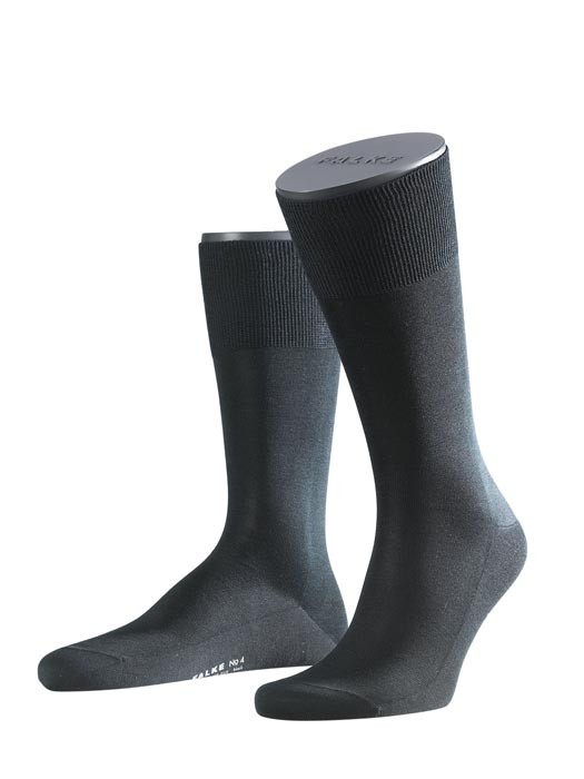 Мужские носки Falke Pure Silk черные (100% шелк)