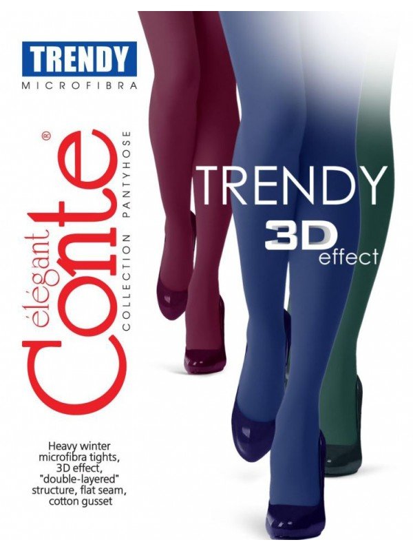 Колготки женские Conte Trendy 150 den, 3D effect