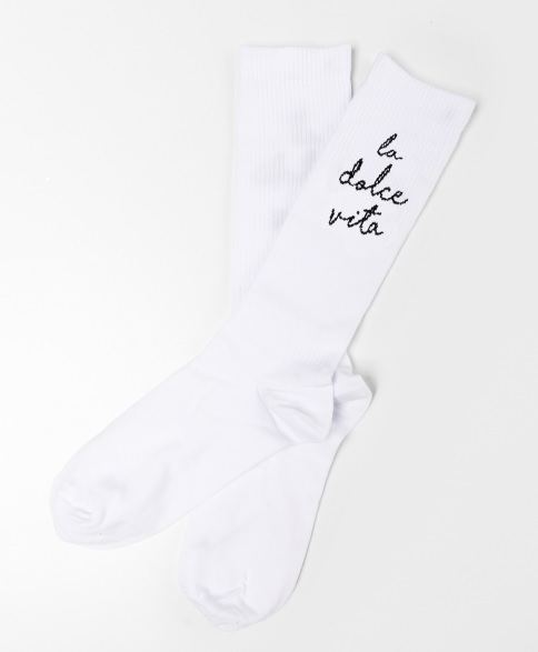 Носки белые "La Dolce Vita"