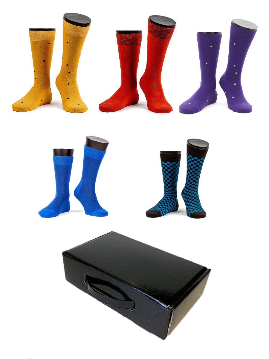 Набор из 5 пар носков Art of color стильные