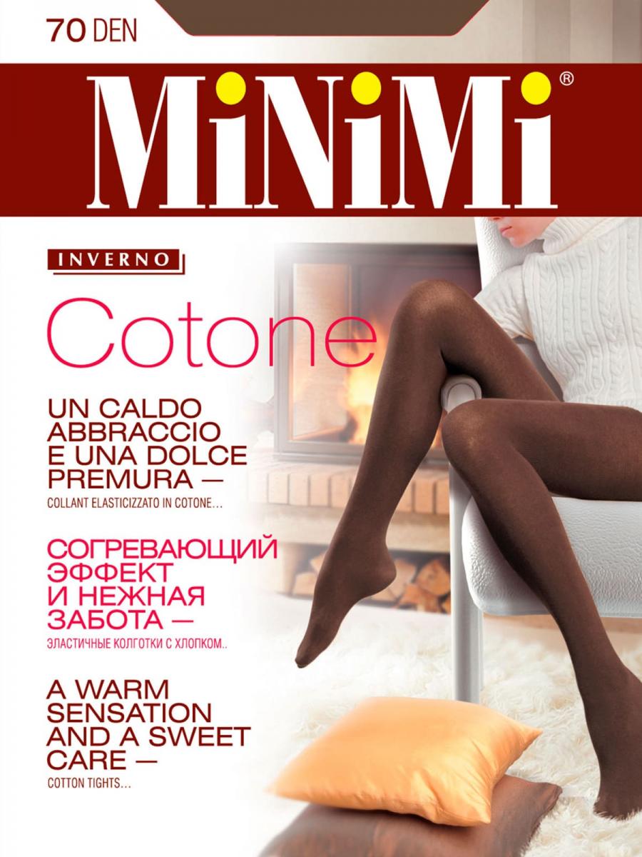 Колготки женские Minimi Cotone 70 den (XL, 2XL)