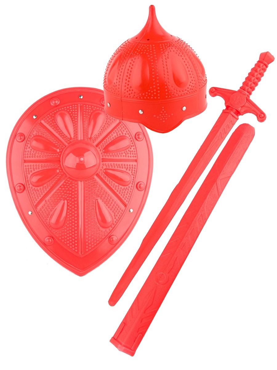 Набор "Богатырь" 0701: шлем, щит, меч, Colorplast