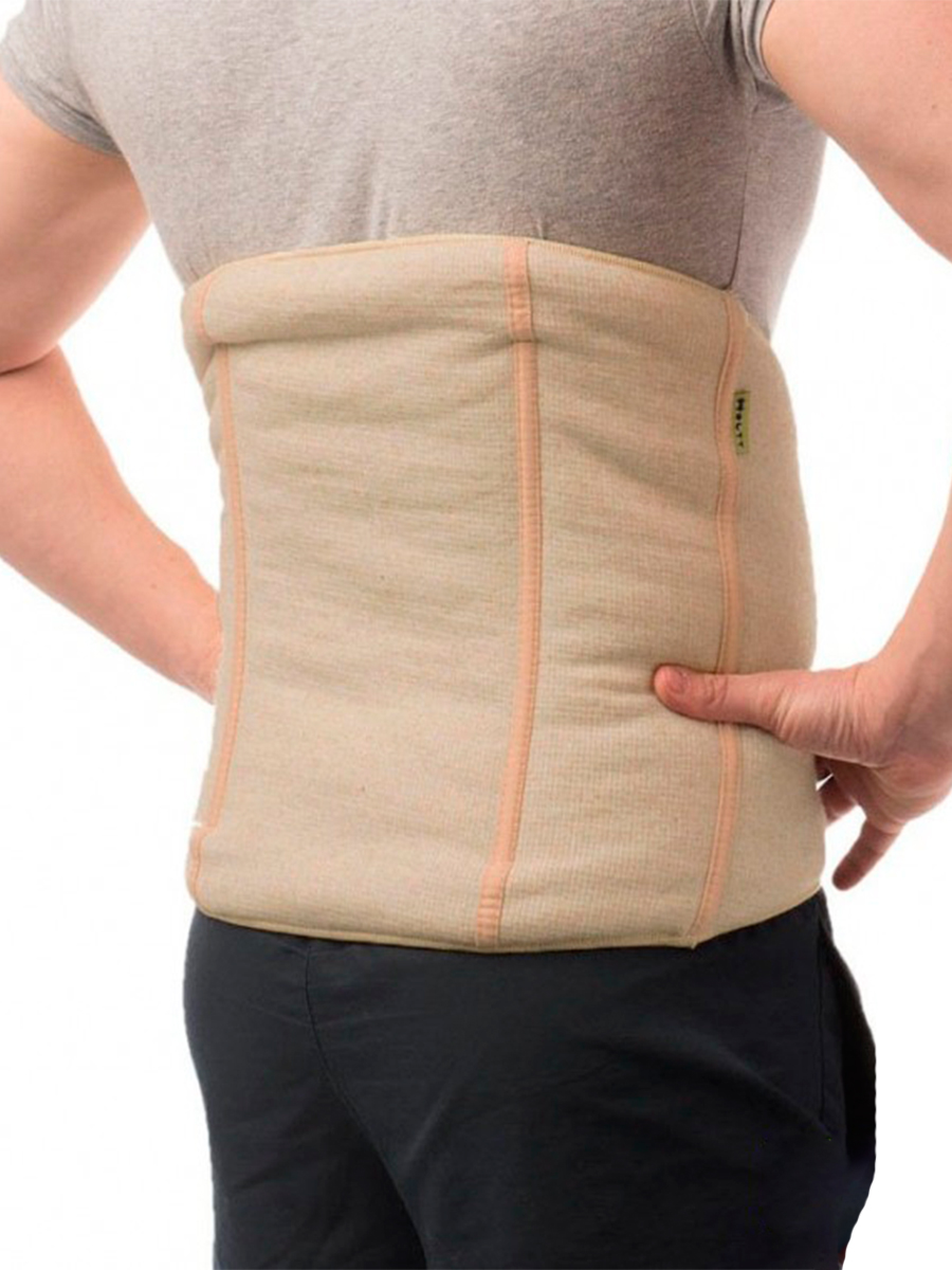Пояс для спины компрессионный (100% шерсть)