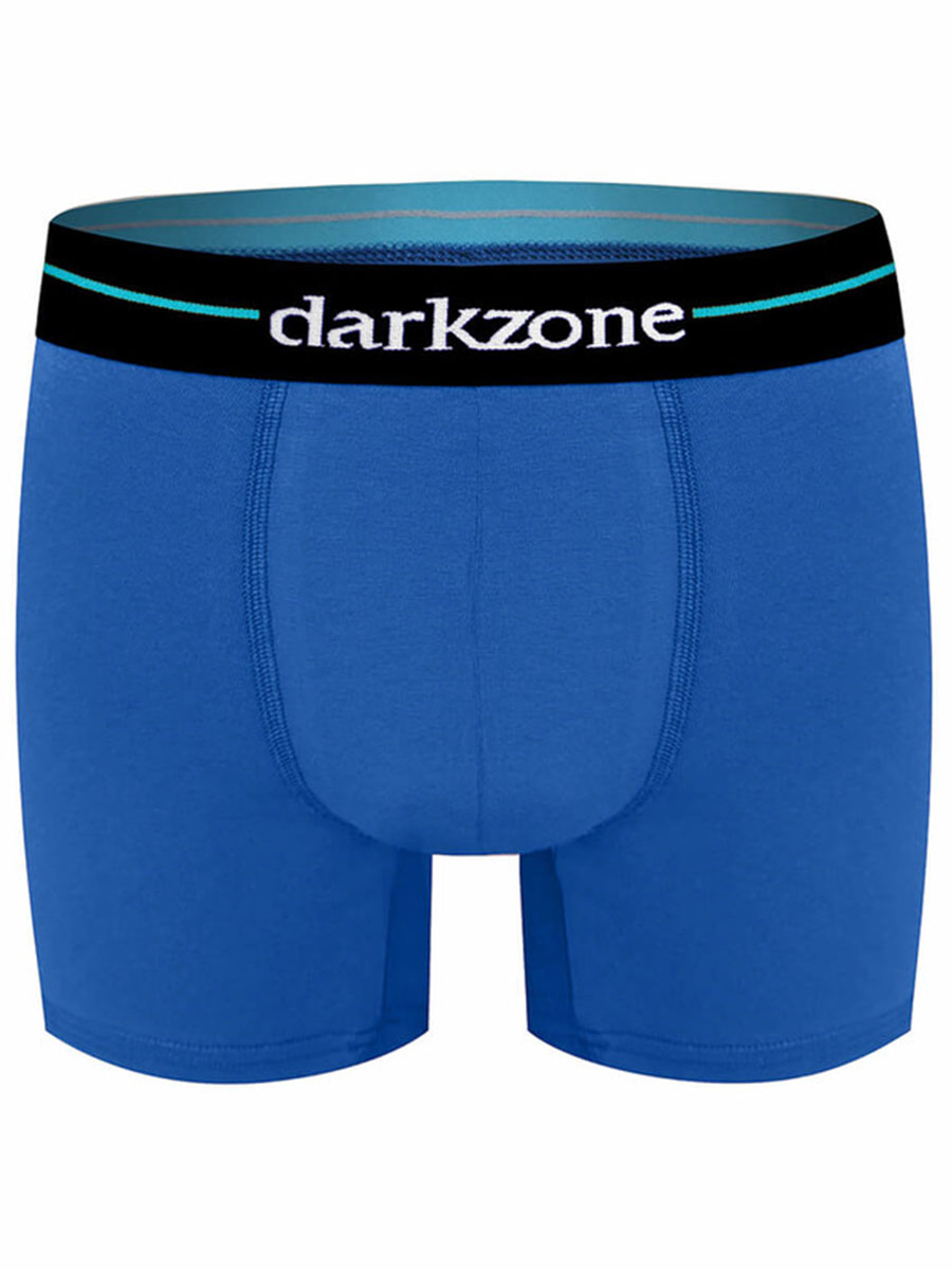 Мужские трусы боксеры синие Darkzone DZN2055