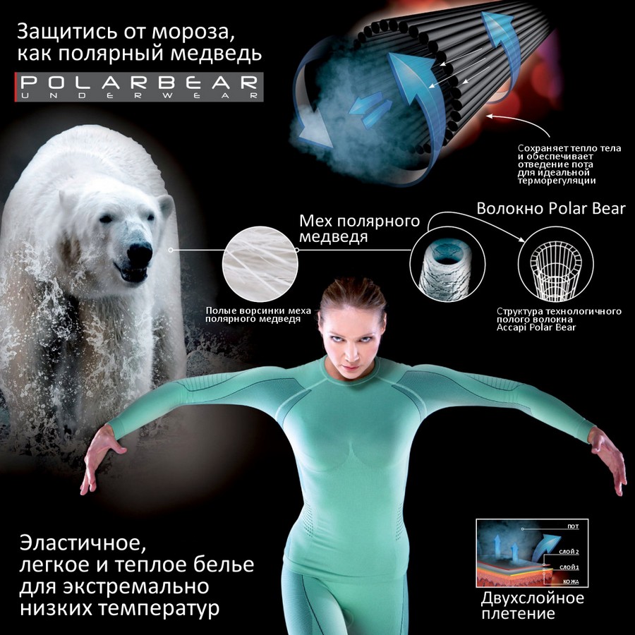 Accapi Polar Bear Комплект женского термобелья