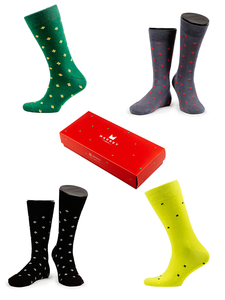 Подарочный набор носков Avior (4 пары)