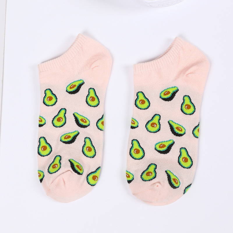 Носки с авокадо