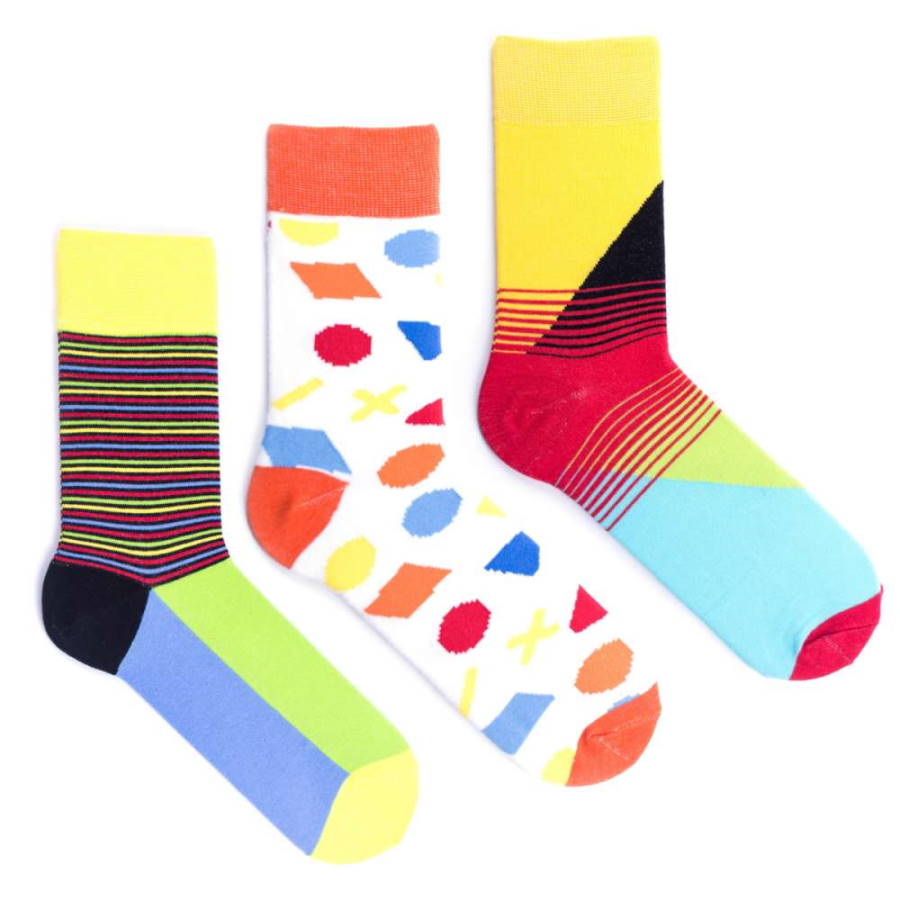 Набор цветных носков "Babushka" 3 пары