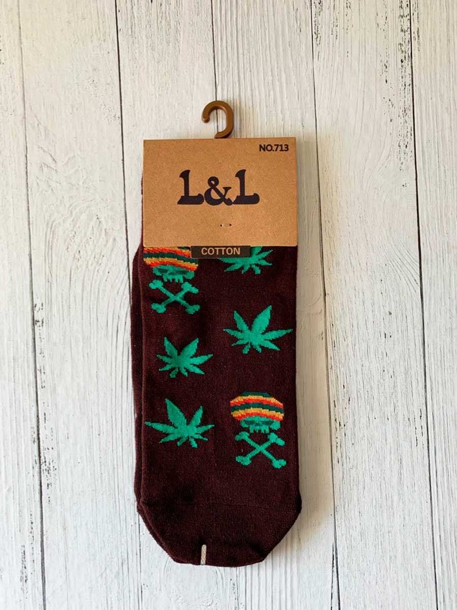 короткие носки с марихуаной