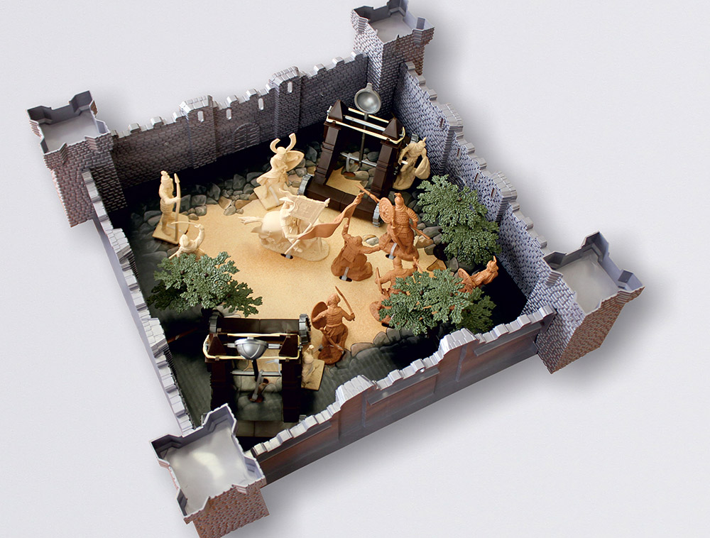 Игровой набор Биплант Взятие крепости 1291 года
