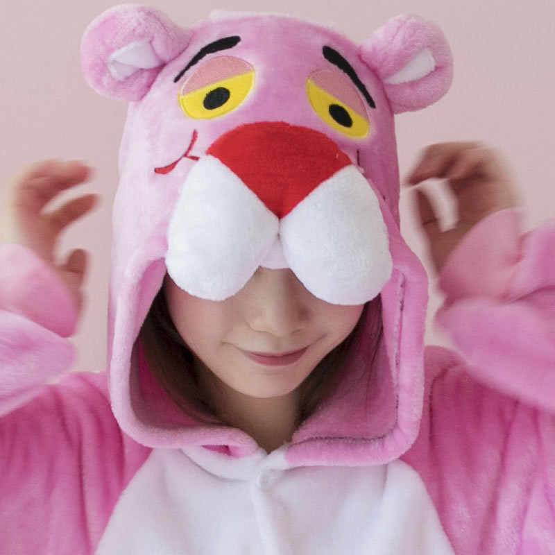 Детская пижама кигуруми Розовая Пантера