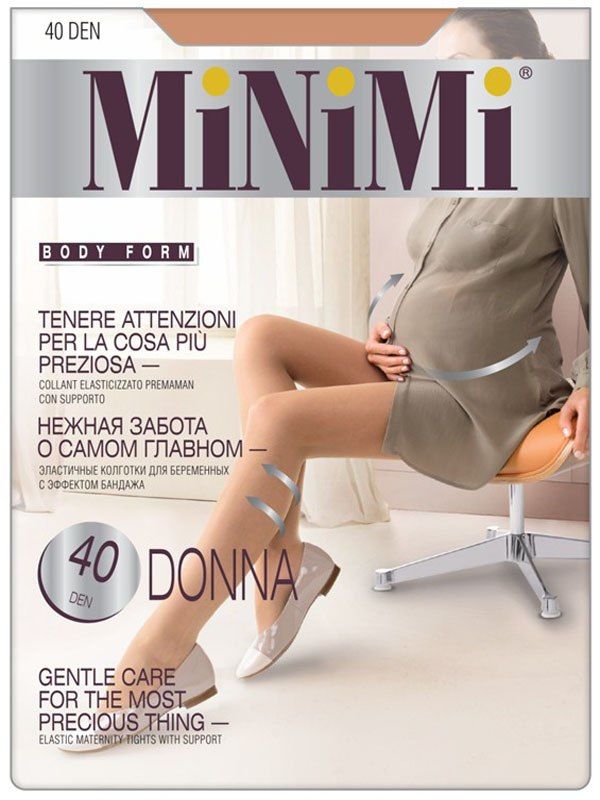 Колготки для беременных Minimi Donna 40