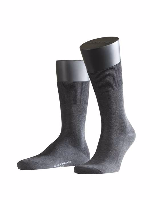 Мужские носки Falke Firenze серые, 100% хлопок