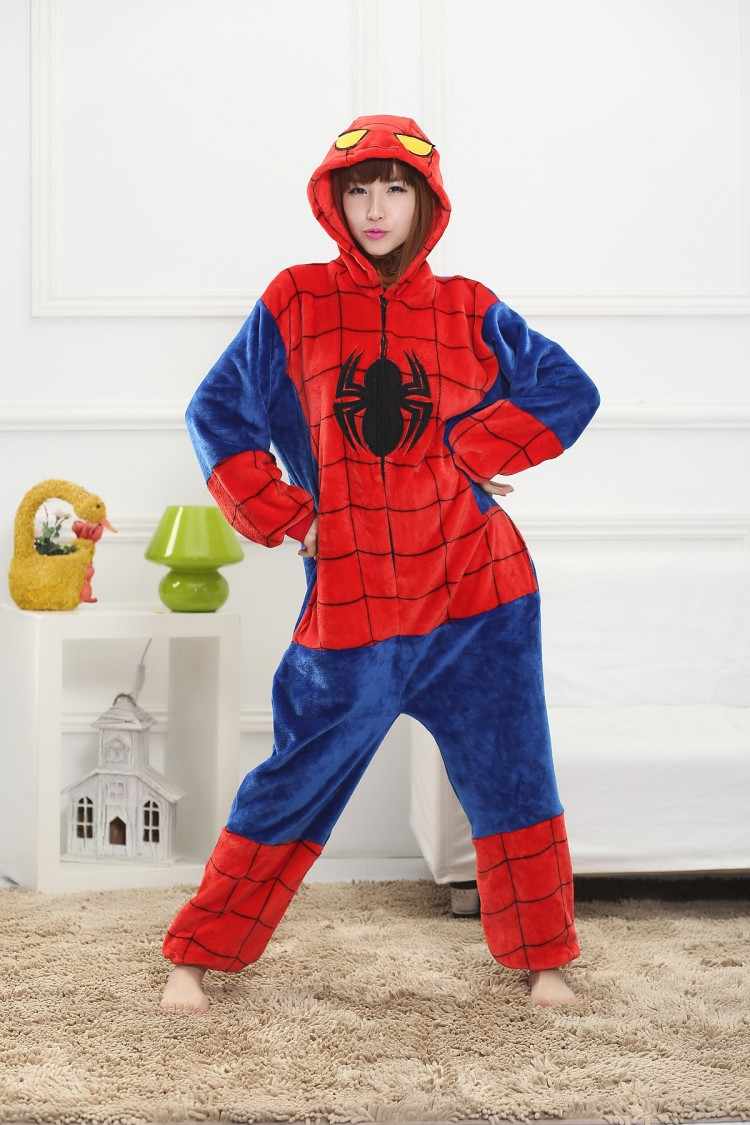 Детская пижама кигуруми Человек Паук