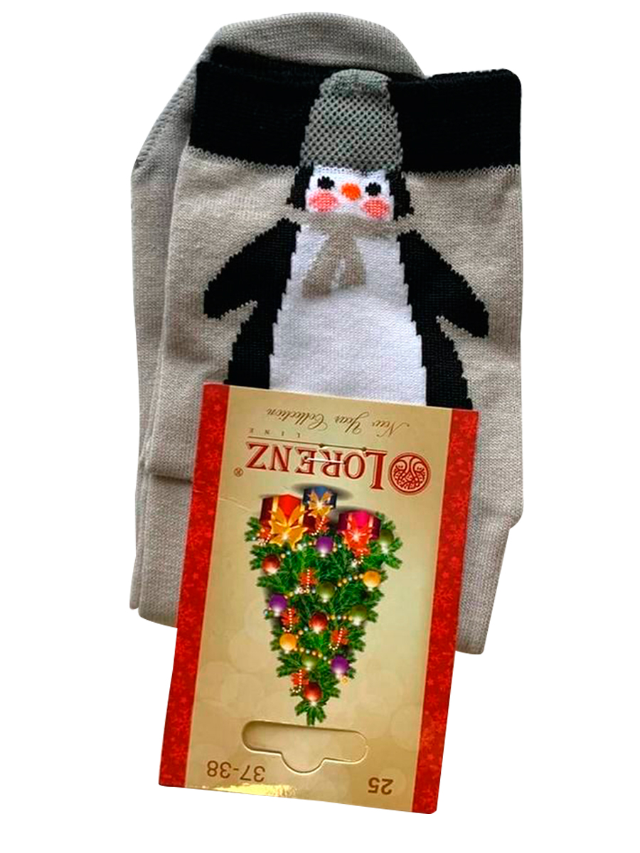 Носки женские "Пингвинчик"