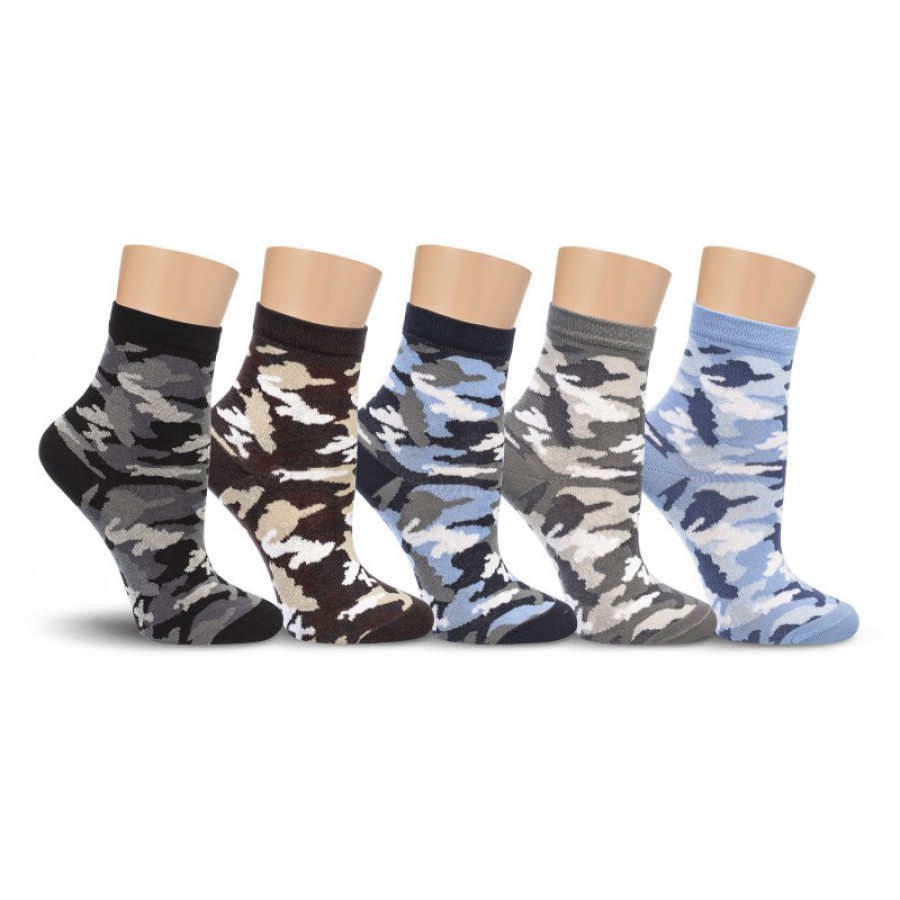 Подарок на 23 февраля, набор 5 пар носков для мальчиков