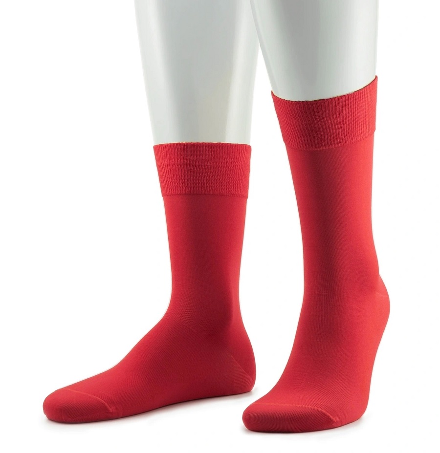 Набор из 6 пар мужских носков "Яркие", мерсеризованный хлопок