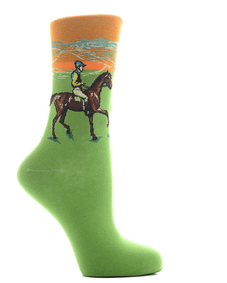 Носки "Скаковые лошади" Эдгар Дега