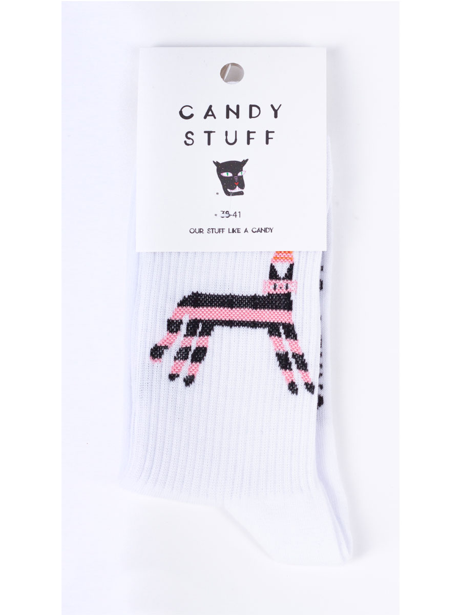 Носки Candy Stuff Котик полосатый