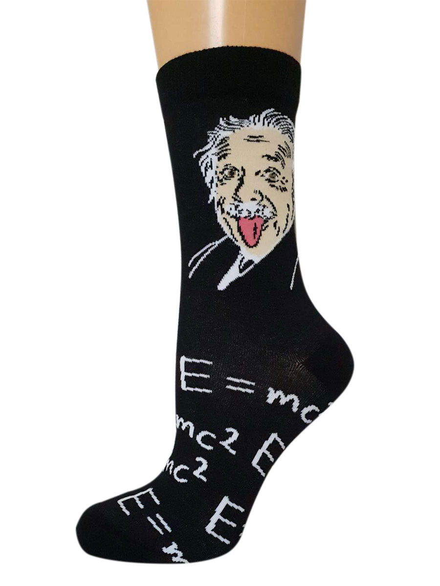 Носки "Эйнштейн" на чёрном