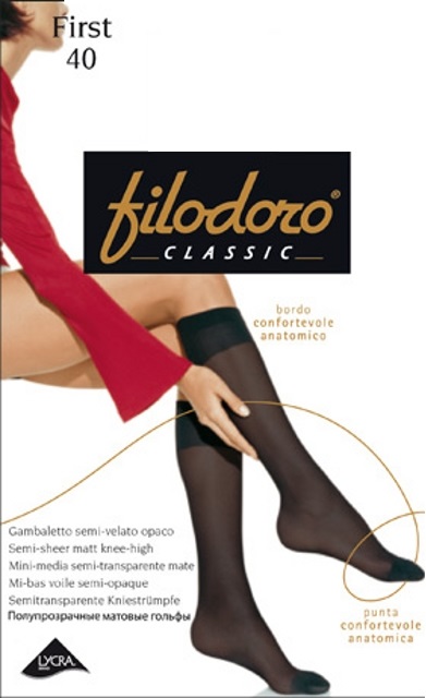 Гольфы женские Filodoro First 40 den Gamba