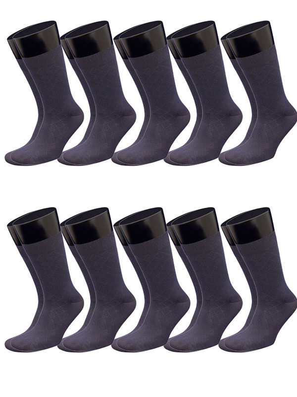 10 пар мужских носков из бамбука ZBL94