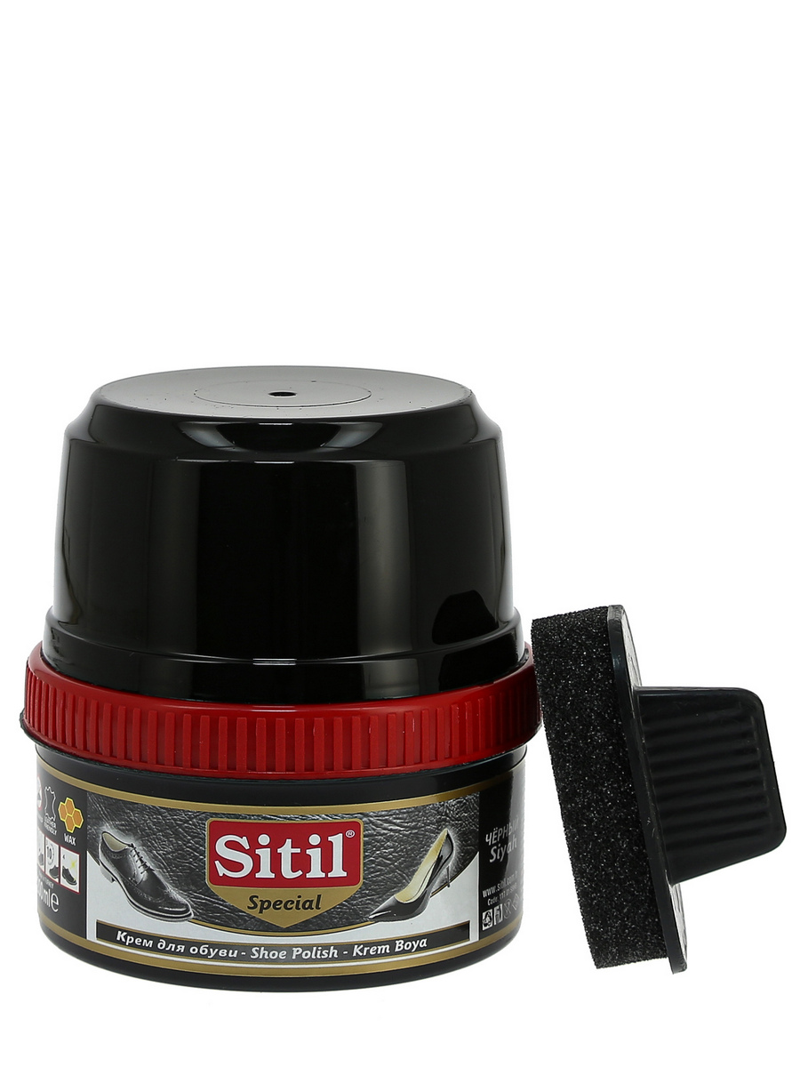 Крем-блеск для обуви Sitil Shoe Polish 200 ml 117 SSHB