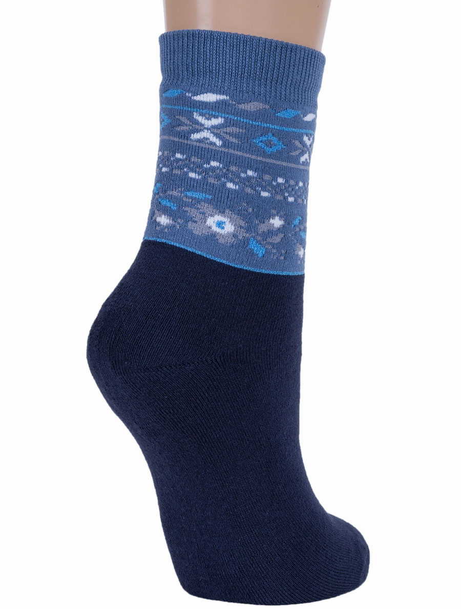 Махровые плотные женские носки Гамма С452