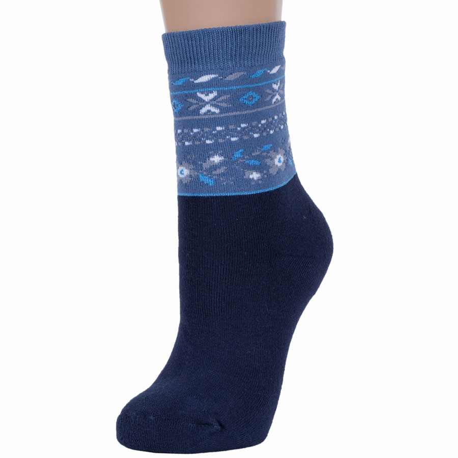 Махровые плотные женские носки Гамма С452
