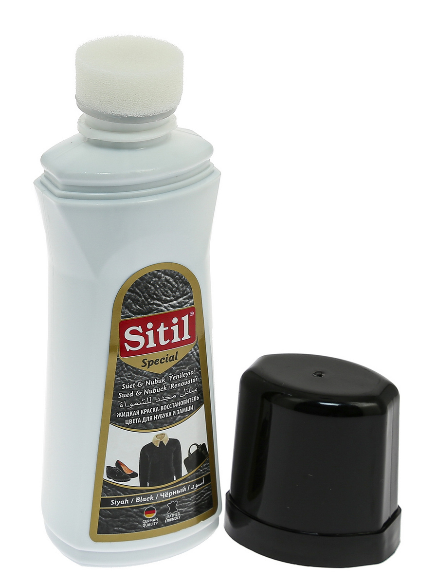 Жидкая краска-восстановитель Sitil Suede&Nubuck Renovator 100 ml для замши и нубука