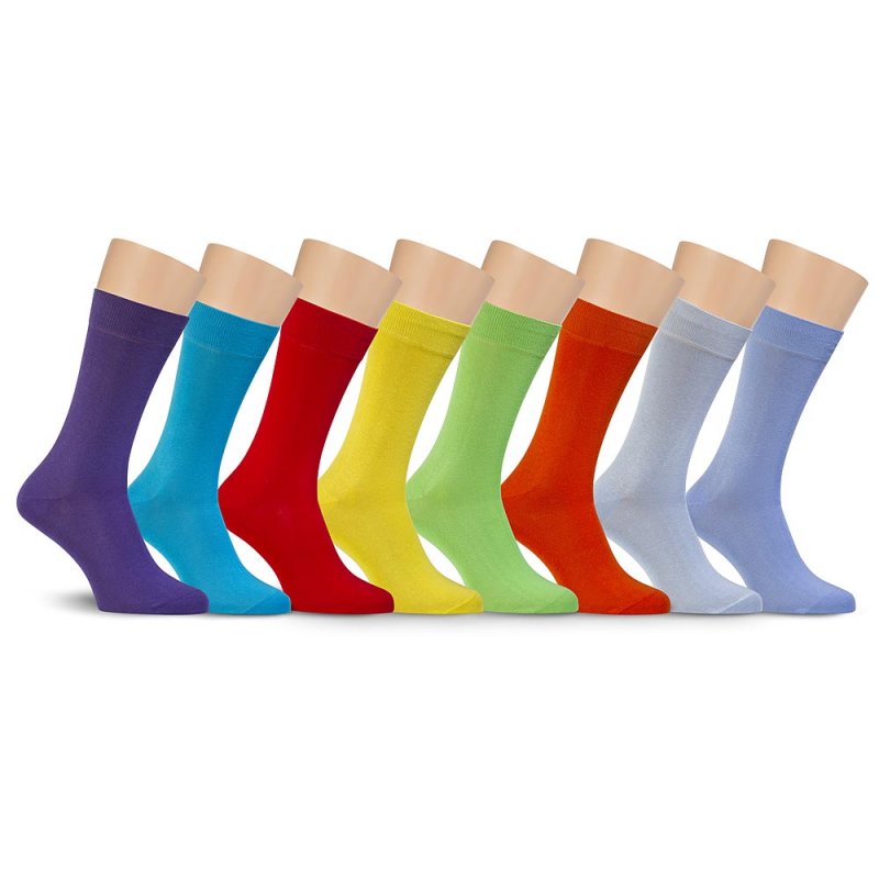 Носки цветные из хлопка К1